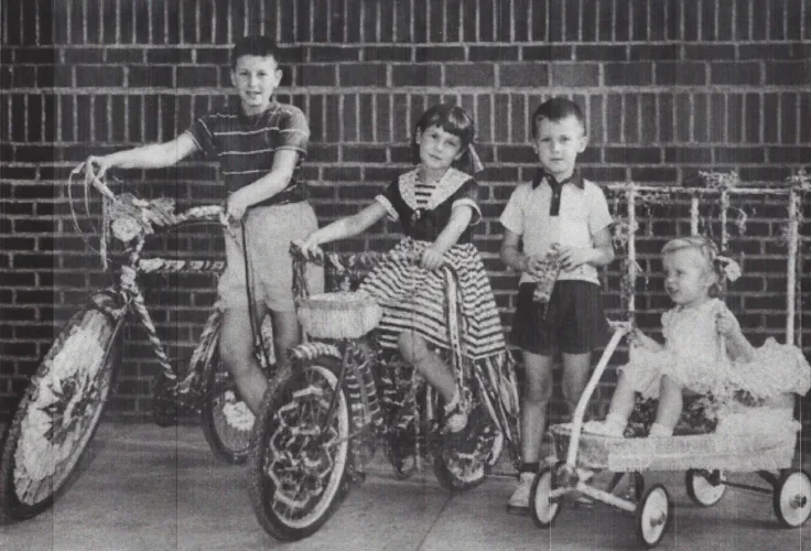 Rolling back the years: Bellaire revives bike decorating tradition